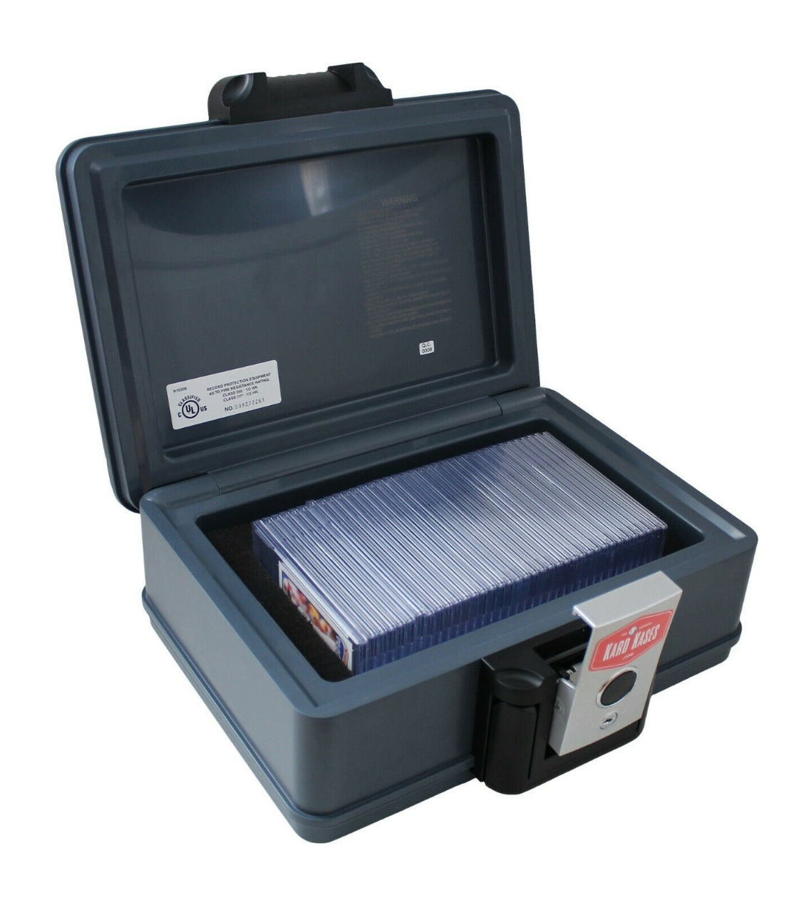 Fireproof Graded Card Slab Storage Box Case Holder Fits PSA - KardKases