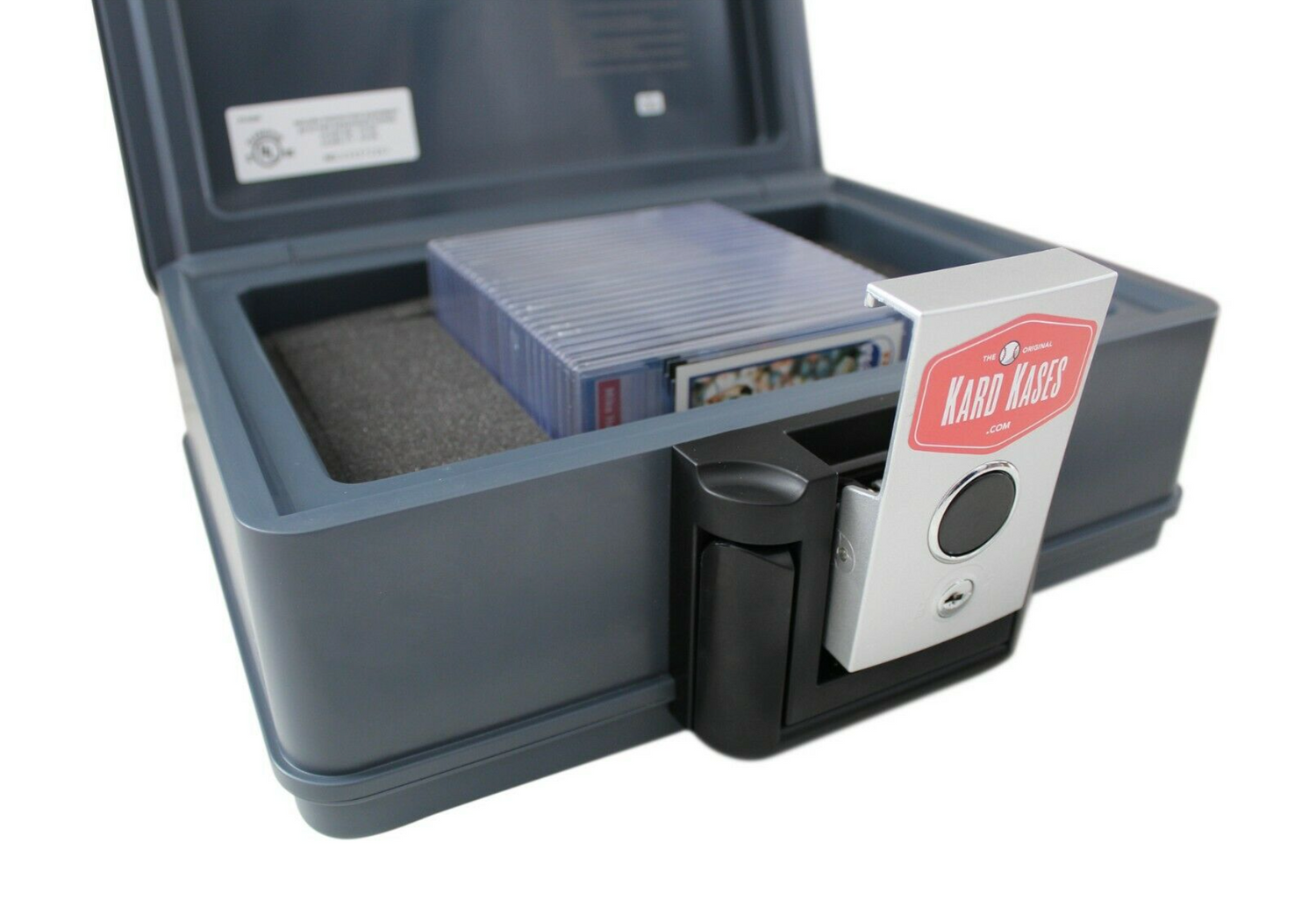 Fireproof Graded Card Slab Storage Box Case Holder Fits PSA - KardKase –  Kard Kases